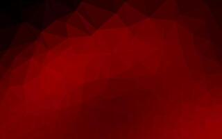 Dark Red vector polygon abstract layout.