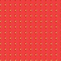 Vector seamless strawberry texture. Red pattern with berry and seeds. Close-up of strawberry. Design concept for fresh farm food label, package, wrapping.