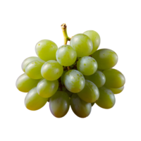 AI generated Grapes on a transparent background separated isolated png