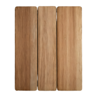 AI generated Wooden boards on transparent background clipped isolated png