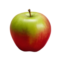 AI generated Image showing a raw apple isolated png