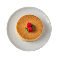 ai généré napoléon gâteau sur transparent Contexte assiette isolé png