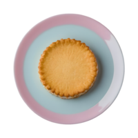 ai generiert Napoleon Kuchen auf transparent Hintergrund Teller isoliert png