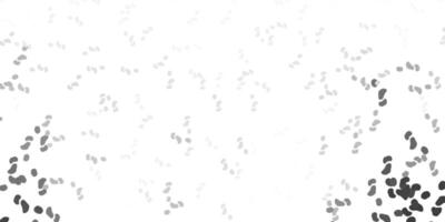 Light gray vector template with abstract forms.