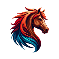 AI generated Horse in transparent background png