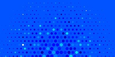 Dark BLUE vector backdrop with dots.