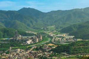 paisaje de Suao municipio en yilan condado, Taiwán foto