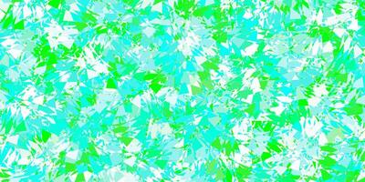 Light green vector pattern with polygonal shapes.