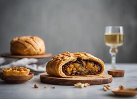 AI generated Vegan Wellington photo