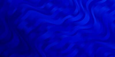 Light BLUE vector background with bent lines.
