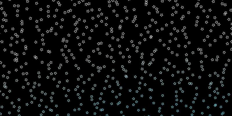 Dark BLUE vector layout with bright stars.