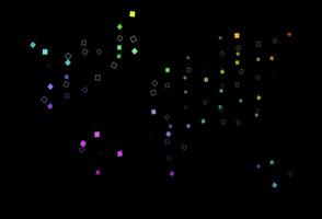 Dark Multicolor, Rainbow vector texture with rectangular style.