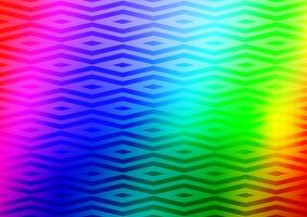 Light Multicolor, Rainbow vector backdrop with lines, triangles.