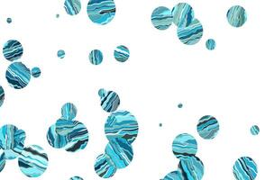 Light blue vector pattern with spheres.