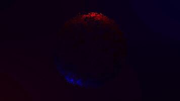 Magical sparkling particle Circle Animation. Luminous swirling. Glowing spiral cover. Colorful Shining and Rotating Light Particles in a Ring Shape. Black elegant. Halo around. Sparks particle video