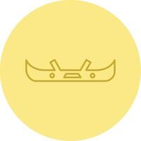 Bumper Line Circle Multicolor Icon vector