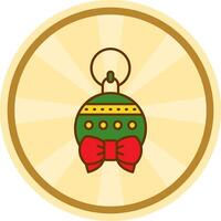 Bauble Comic circle Icon vector