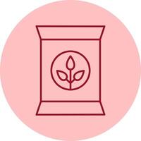 Fertilizer Line Circle Multicolor Icon vector
