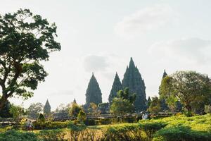 Prambanan temple in Yogyakarta, Java, Indonesia, 2 October 2023 photo