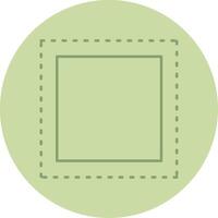 Marquee Line Circle Multicolor Icon vector