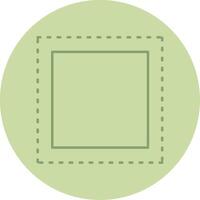 Marquee Line Circle Multicolor Icon vector