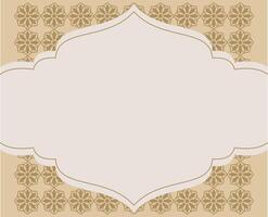 ramadhan kareem with lantern background decoration vector