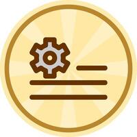 Deploy rules Comic circle Icon vector