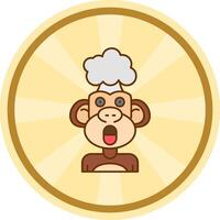 Exploding Comic circle Icon vector