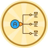 Relation Comic circle Icon vector