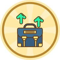 Career path Comic circle Icon vector