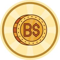 Brunei Comic circle Icon vector