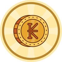 Kip Comic circle Icon vector