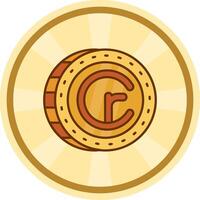 Cruzeiro Comic circle Icon vector