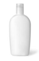 white cosmetic bottle photo