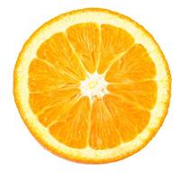 Slice of fresh orange photo