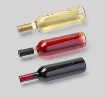 wine bottle mock up photo