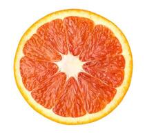 Orange closeup isolated photo