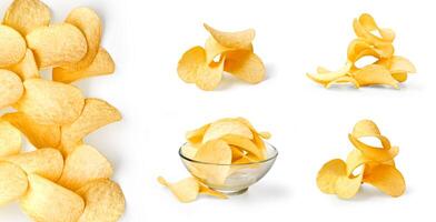 potato chips set photo