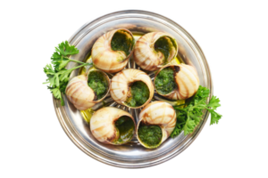 Escargot isolated on background png