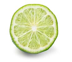 f lime citrus fruit isolated photo