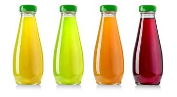 Set of Bottle juice photo