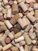 Used Wine Corks close up photo