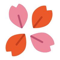 Petal Icon Spring, for uiux, web, app, infographic, etc vector