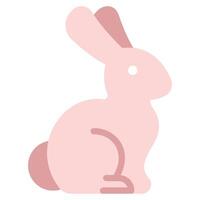 Rabbit Icon Spring, for uiux, web, app, infographic, etc vector