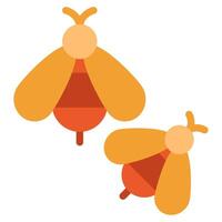 Bees Icon Spring, for uiux, web, app, infographic, etc vector