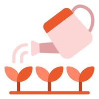 Watering Can Icon Spring, for uiux, web, app, infographic, etc vector