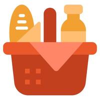 Picnic Icon Spring, for uiux, web, app, infographic, etc vector