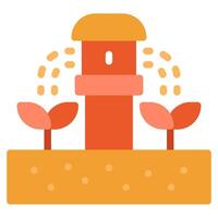 Sprinkler Icon Spring, for uiux, web, app, infographic, etc vector