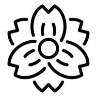 florecer icono primavera, para uiux, web, aplicación, infografía, etc vector