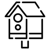 Birdhouse Icon Spring, for uiux, web, app, infographic, etc vector